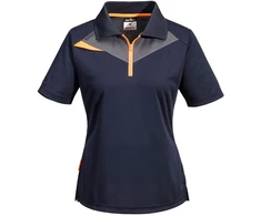 Moteriški PORTWEST DX409 darbo polo marškinėliai, Dydis: M, Pw spalvos: Metal Pilkas