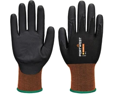Nitrilo PORTWEST A377 pirštinės, Dydis: XL, Pw spalvos: Juodas