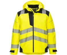 Orui pralaidi striukė nuo lietaus Portwest PW360, Dydis: XL, Pw spalvos: Geltona/Juodas