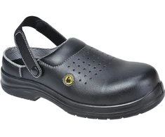 Perforuotos apsauginės PORTWEST FC03 klumpės, Dydis: 37, Pw spalvos: Juodas