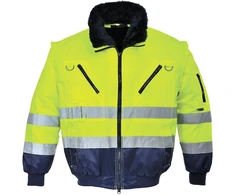 Pilot striukė trys viename PORTWEST PJ50, Dydis: 5XL, Pw spalvos: Geltona/Navy
