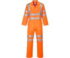 Poliesterio-medvilnės PORTWEST RT42 kombinezonas, Dydis: L, Pw spalvos: Oranžinis