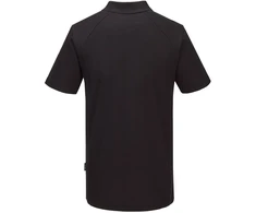 Polo marškinėliai PORTWEST CD812 trumpomis rankovėmis, Dydis: XXXL, Pw spalvos: Juodas