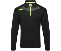 Polo marškinėliai PORTWEST DX414 ilgomis rankovėmis, Dydis: XXXL, Pw spalvos: Juodas