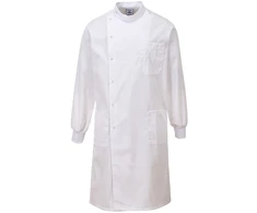 Portwest Chalatas su Texpel padengimu C865, Dydis: M, Pw spalvos: Baltas