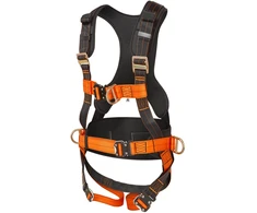 Portwest FP73 Ultra 3 taškų apraišai, Dydis: XL/2X, Pw spalvos: Juodas/Oranžinis