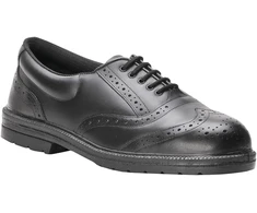 Pusbačiai PORTWEST FW46 Steelite Executive Brogue S1P, Dydis: 45, Pw spalvos: Juodas