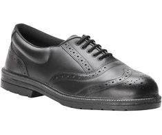 Pusbačiai PORTWEST FW46 Steelite Executive Brogue S1P, Dydis: 39, Pw spalvos: Juodas
