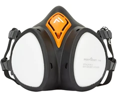 Puskaukė su integruotais filtrais Portwest P440, Pw spalvos: Juodas