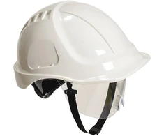 Šalmas su skydeliu Portwest PW54, Pw spalvos: Baltas