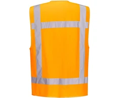 Signalinė PORTWEST R476 darbo liemenė, Dydis: S, Pw spalvos: Oranžinis