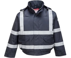 Ugniai atspari striukė striukė nuo lietaus Portwest S783, Dydis: 5XL, Pw spalvos: Navy