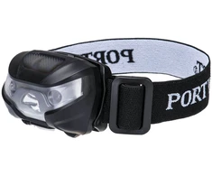 USB pakraunamas PORTWEST PA71 galvos žibintuvėlis, Pw spalvos: Juodas