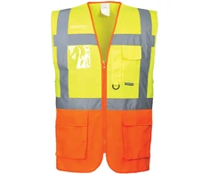 Vadovo PORTWEST S376 liemenė, Dydis: S, Pw spalvos: Geltona/Oranžinis