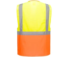 Vadovo PORTWEST S376 liemenė, Dydis: XL, Pw spalvos: Geltona/Oranžinis