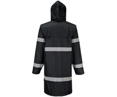 Vandeniui atspari PORTWEST F437 ilga striukė nuo lietaus (100cm), Dydis: XXXL, Pw spalvos: Navy