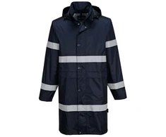 Vandeniui atspari PORTWEST F437 ilga striukė nuo lietaus (100cm), Dydis: 6XL, Pw spalvos: Navy