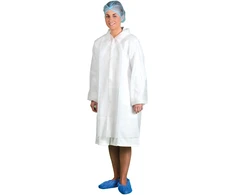 Vienkartinis chalatas Portwest D118, Dydis: XL, Pw spalvos: Baltas
