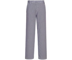 Virėjo kelnės Portwest C075, Dydis: XL, Pw spalvos: Mėlyna Check