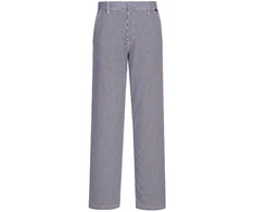 Virėjo kelnės Portwest C075, Dydis: XXXL, Pw spalvos: Mėlyna Check