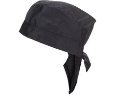 Virtuvės šefo bandana PORTWEST S903, juoda, Pw spalvos: Juodas