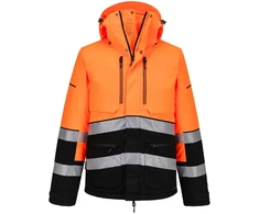 Žieminė PORTWEST EV467 gero matomumo striukė, Dydis: XXL, Pw spalvos: Geltona/Juodas