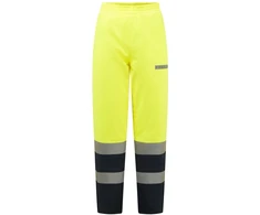 Žieminės gero matomumo PORTWEST FR434 kelnės, Dydis: L, Pw spalvos: Oranžinis/Navy