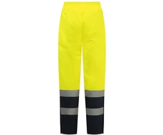 Žieminės gero matomumo PORTWEST FR434 kelnės, Dydis: L, Pw spalvos: Oranžinis/Navy