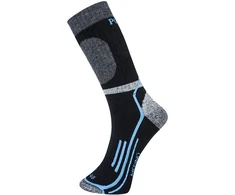 Žieminės PORTWEST SK34 merino vilnos kojinės, Dydis: 39-43, Pw spalvos: Juodas