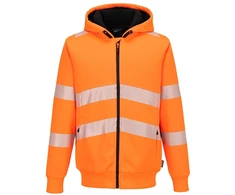 Žieminis PORTWEST PW321 džemperis su gobtuvu, Dydis: L, Pw spalvos: Oranžinis
