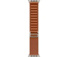 Apple Watch 49mm Terra Cotta Alpine Loop - Medium - Natural Titanium Finish - MFTC4ZM/A