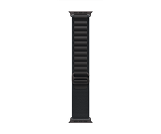 „Apple“ 49 mm juodas „Alpine Loop“ – vidutinio dydžio – juodo titano apdaila