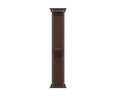 Apple 49mm Dark Umber Trail Loop - S/M - Black Titanium Finish