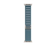 Apple 49mm Light Mėlyna Alpine Loop - Small - Natural Titanium Finish