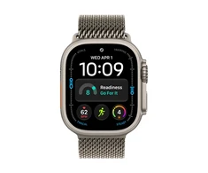 Apple Watch 49 mm natūralaus titano Milano kilpa – didelis – MK0E4ZM/A