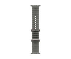 Apple 49mm Translucent Black Ocean Band - Natural Titanium Finish