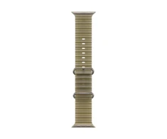 Apple 49mm Translucent Kelp Ocean Band - Natural Titanium Finish