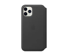 Apple iPhone 11 Pro odinis atverčiamas dėklas - Juodas