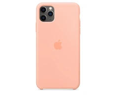 Apple iPhone 11 Pro Max Silikoninis dėklas - Grapefruit