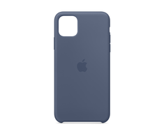 Apple iPhone 11 Pro Max Silikoninis dėklas - Aliaskos mėlynas