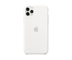 Apple iPhone 11 Pro Max Silikoninis dėklas - Baltas