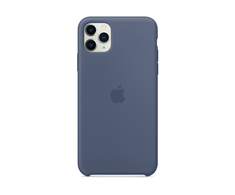 Apple iPhone 11 Pro Max Silikoninis dėklas - Aliaskos mėlynas