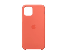 Apple iPhone 11 Pro Silikoninis dėklas - Clementine (Oranžinis)