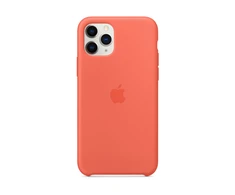 Apple iPhone 11 Pro Silikoninis dėklas - Clementine (Oranžinis)