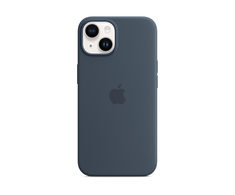 Apple iPhone 14 Silicone Case with MagSafe - Storm Blue