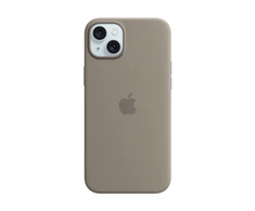 Apple iPhone 15 Plus silikoninis dėklas su MagSafe – molis