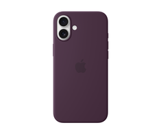 Apple iPhone 16 Plus Silikoninis dėklas with MagSafe - Plum