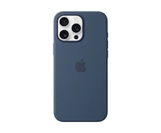 Apple iPhone 16 Pro Max Silikoninis dėklas with MagSafe - Denim