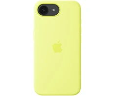 Apple iPhone 16e Silicone Case - Neon Yellow - MGYW4ZM/A