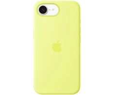 Apple iPhone 16e Silicone Case - Neon Yellow - MGYW4ZM/A